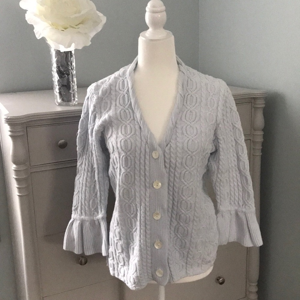 LOFT Bell Sleeve Sweater